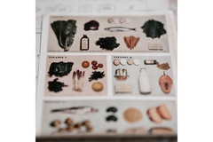 Different foods and vitamins displayed as showing what can be mixed